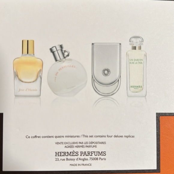 Brand new in box Hermes mini perfume set - Picture 2 of 2